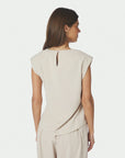 NEO NOIR TOP KATARIM CREPE IVORY