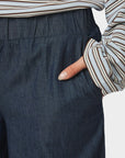 NEO NOIR PANTS JANEL DENIM BLUE