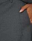 NEO NOIR PANTS ESSIALL DOBBY SUIT GREY MELANGE