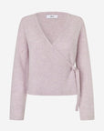 ENVII VEST ENADA LS V-N KNIT 7216 LAVENDER FOG MEL