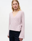 ENVII VEST ENADA LS V-N KNIT 7216 LAVENDER FOG MEL