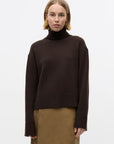 ENVII PULLOVER ENELISE LS KNIT 7230 CHOCOLATE TORTE