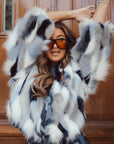 STUDIO AMAYA X SOFIE GRAAFLAND JAS SPIRIT ANIMAL JACKET MULTI PRINT