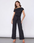 SISTERS POINT JUMPSUIT NASA-JU BLACK