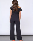 SISTERS POINT JUMPSUIT NASA-JU BLACK