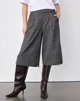 SISTERS POINT BERMUDA JORT VIKSA-L.SHO GREY CHECK