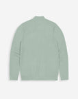 BUTCHER OF BLUE PULLOVER CLIFDEN HALFZIP ICE GREEN