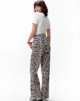 CATWALK JUNKIE JEANS LOOSE FIT ZEBRA SAND