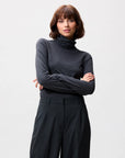 CATWALK JUNKIE SWEATER SUPER SOFT TURTLE NECK ANTRA MELANGE