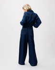 CATWALK JUNKIE JAS TUCK IN DENIM JACKET DARK BLUE