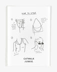 CATWALK JUNKIE ACCESSOIRES BEADED CORD DARK GREY