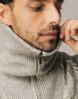 STATE OF ART PULLOVER GEMELEERDE SCHIPPERSTRUI KIT/SEPIA