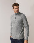 STATE OF ART PULLOVER MET RAGLANMOUWEN LICHTGRIJS/MIDDENGRIJS