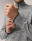 STATE OF ART PULLOVER MET RAGLANMOUWEN LICHTGRIJS/MIDDENGRIJS
