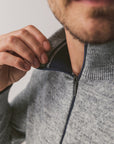 STATE OF ART PULLOVER MET RAGLANMOUWEN LICHTGRIJS/MIDDENGRIJS