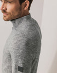 STATE OF ART PULLOVER MET RAGLANMOUWEN LICHTGRIJS/MIDDENGRIJS