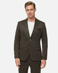 ZUITABLE COLBERT DINICK SAKKO SLIM FIT DARK BROWN