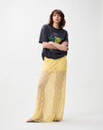 CATWALK JUNKIE ROK LACE SKIRT MELLOW YELLOW