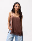 CATWALK JUNKIE TOP LACE SPAGHETTI ROCKY ROAD