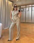 FIFTH HOUSE PANTS ORLANDO BROEK HUMMUS