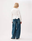 CATWALK JUNKIE BLOUSE PEPLUM CREAM