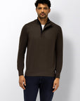 STATE OF ART ATELIER PULLOVER MET MERINOWOL DONKERBRUIN