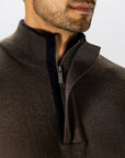 STATE OF ART ATELIER PULLOVER MET MERINOWOL DONKERBRUIN