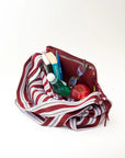 MOSJ ATELIER TAS THE BURGUNDY BOXER BAG