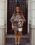 STUDIO AMAYA X SOFIE GRAAFLAND JAS LOESJE JACKET FLOWER GREEN