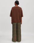 EDITED PULLOVER KRISTINE WOOL KNIT T-SHIRT FONDUE FUDGE