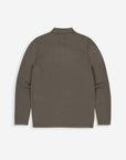BUTCHER OF BLUE PULLOVER CLIFDEN POLO MOCHA BROWN