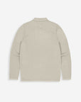BUTCHER OF BLUE PULLOVER CLIFDEN POLO LIGHT SAND