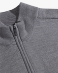 CAVALLARO PULLOVER PALIO HALF ZIP TRUI MID GREY MELANGE