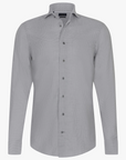 CAVALLARO OVERHEMD VERNIO SLIM FIT MID GREY
