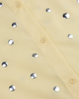 STUDIO AMAYA BLOUSE MARA STUDS YELLOW