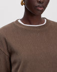 EDITED SWEATER KASSANDRA LONGSLEEVE BROWN
