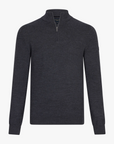 CAVALLARO PULLOVER MERINO HALF ZIP TRUI ANTRACITE