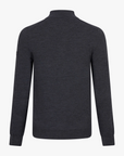CAVALLARO PULLOVER MERINO HALF ZIP TRUI ANTRACITE