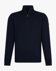 CAVALLARO SWEATER MARCIO HALF ZIP DARK BLUE