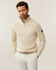 CAVALLARO PULLOVER CORSICO MELANGE HALF ZIP KIT