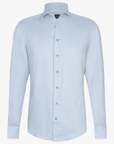 CAVALLARO OVERHEMD SEREGNO SLIM FIT LIGHT BLUE WHITE