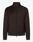 CAVALLARO JAS OZZANIO JACKET DARK BROWN