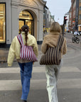 MOSJ ATELIER TAS THE BURGUNDY BOXER BAG
