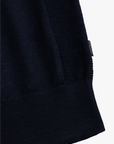 CAVALLARO PULLOVER PALIO HALF ZIP TRUI DARK BLUE