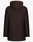 CAVALLARO PLATINUM JAS VILLATI PARKA DARK BROWN