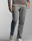 NORTH84 PANTS PRESTIGE CHINO GREY HERRINGBONE