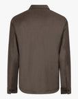 CAVALLARO OVERSHIRT LENNO LUXE DARK TAUPE
