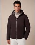CAVALLARO JAS LIVOMO JACKET DARK BROWN