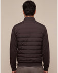 CAVALLARO JAS QUINTINO JACKET DARK BROWN