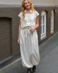 A-VIEW GILET SIXTEEN VEST STRIPE SAND